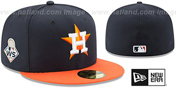 Astros '2019 WORLD SERIES' ROAD Hat by New Era