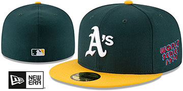 Athletics 1974 'WORLD SERIES CHAMPS' GAME Hat by New Era