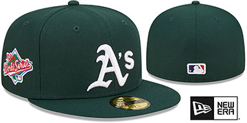 Athletics 1989 'WORLD SERIES SIDE-PATCH UP' Fitted Hat by New Era