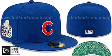 Cubs 'BANDANA KELLY BOTTOM' Royal Fitted Hat by New Era