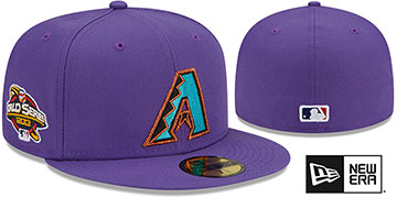 Diamondbacks 2001 'WORLD SERIES SIDE-PATCH UP' Fitted Hat by New Era