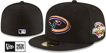 Diamondbacks 'WORLD SERIES SIDE PATCH' Fitted Hat by New Era