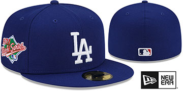 Dodgers 1988 'WORLD SERIES SIDE-PATCH UP' Fitted Hat by New Era