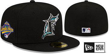 Marlins 1997 'WORLD SERIES SIDE-PATCH UP' Fitted Hat by New Era