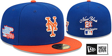 Mets 'LETTERMAN SIDE-PATCH' Fitted Hat by New Era