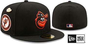 Orioles 1966 'LOGO-HISTORY' Black Fitted Hat by New Era