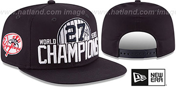 Yankees 'AL EAST WORLD SERIES CHAMPS SNAPBACK' Navy Hat by New Era