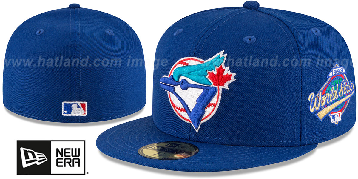 Blue Jays 'WORLD SERIES SIDE PATCH' Fitted Hat by New Era