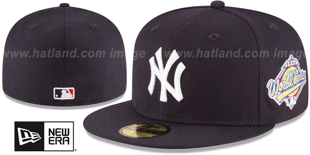 Yankees 1996 'WORLD SERIES SIDE PATCH' Fitted Hat by New Era