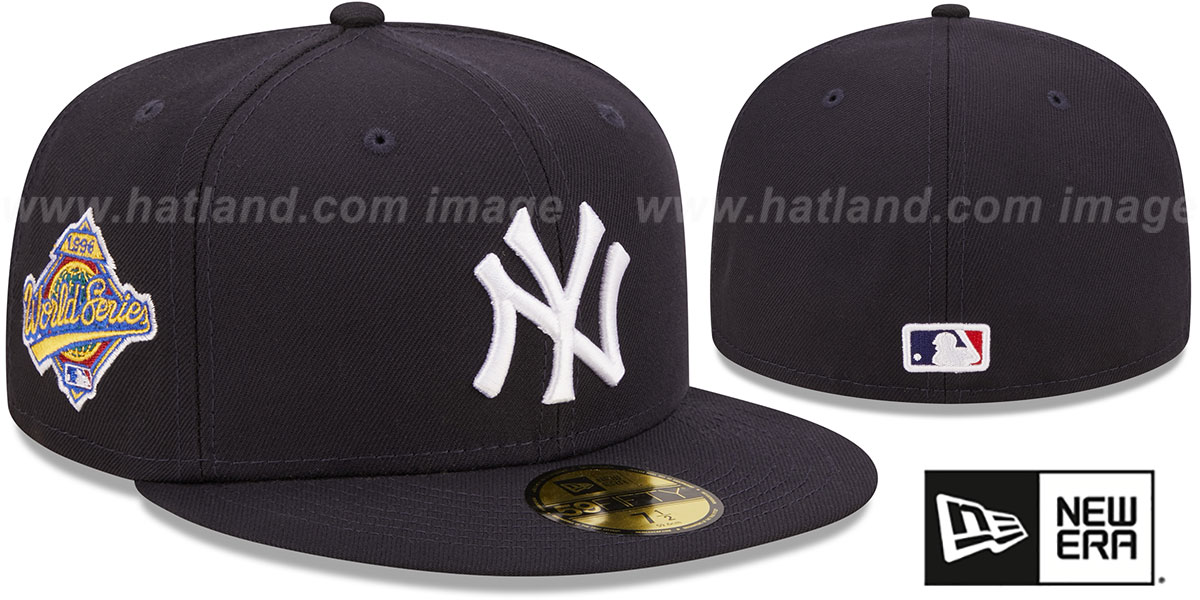 Yankees 1996 'WORLD SERIES SIDE-PATCH UP' Fitted Hat by New Era