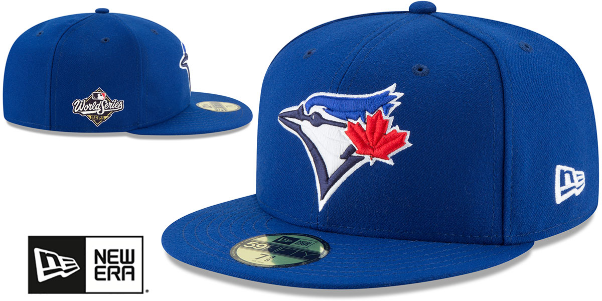 Blue Jays '2025 WORLD SERIES' GAME Fitted Hat by New Era