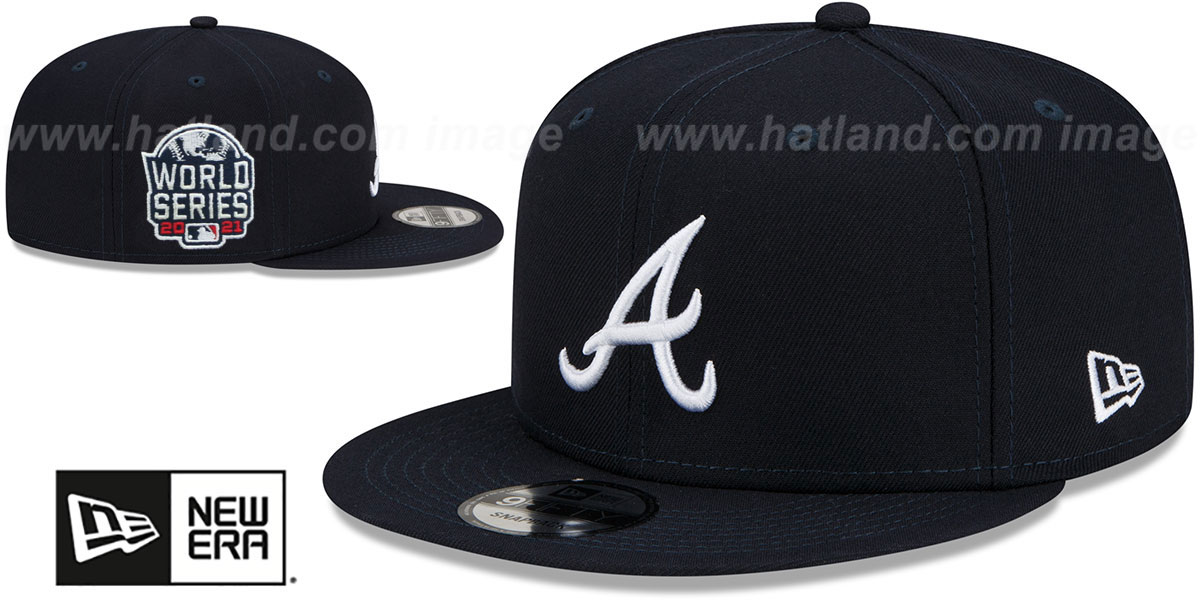 Braves 2021 'WS SIDE-PATCH SNAPBACK' Hat by New Era