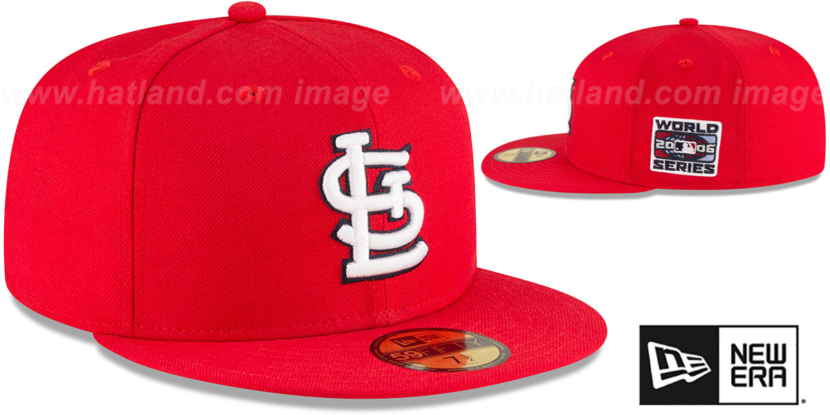 Cardinals 'WORLD SERIES SIDE PATCH' Fitted Hat by New Era