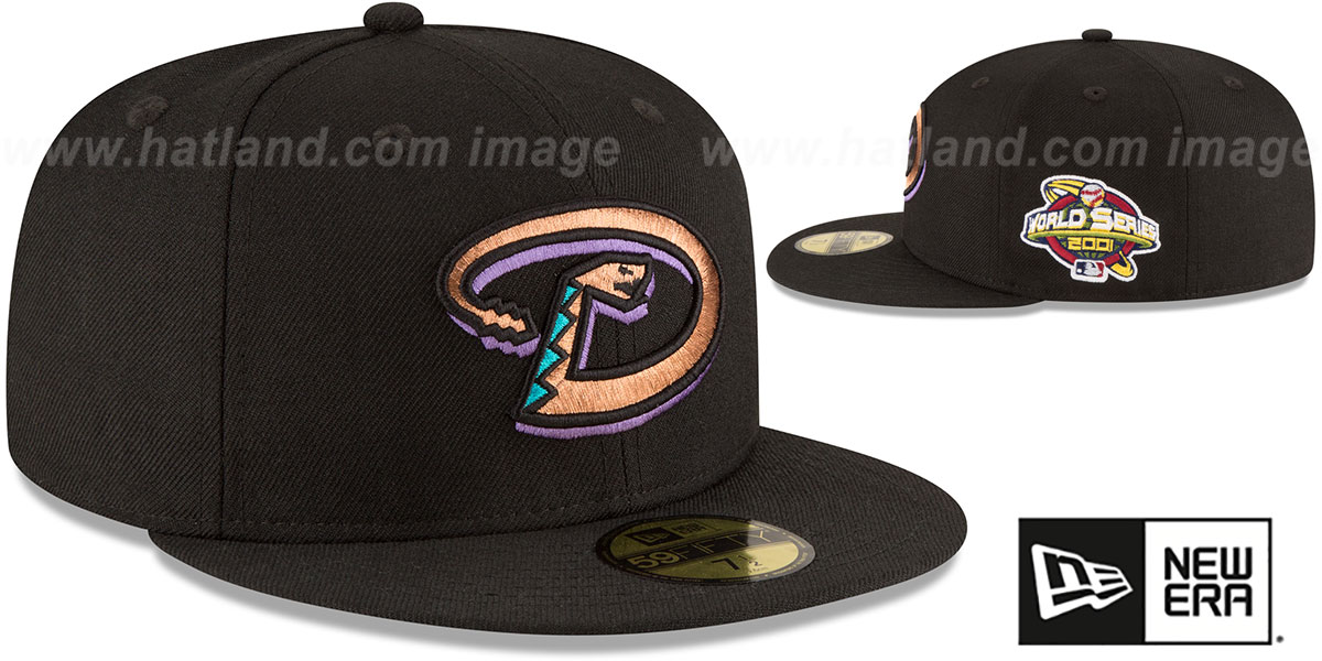 Diamondbacks 'WORLD SERIES SIDE PATCH' Fitted Hat by New Era