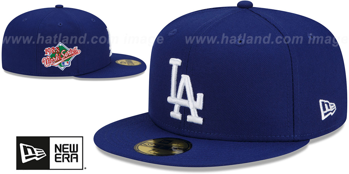 Dodgers 1988 'WORLD SERIES SIDE-PATCH UP' Fitted Hat by New Era