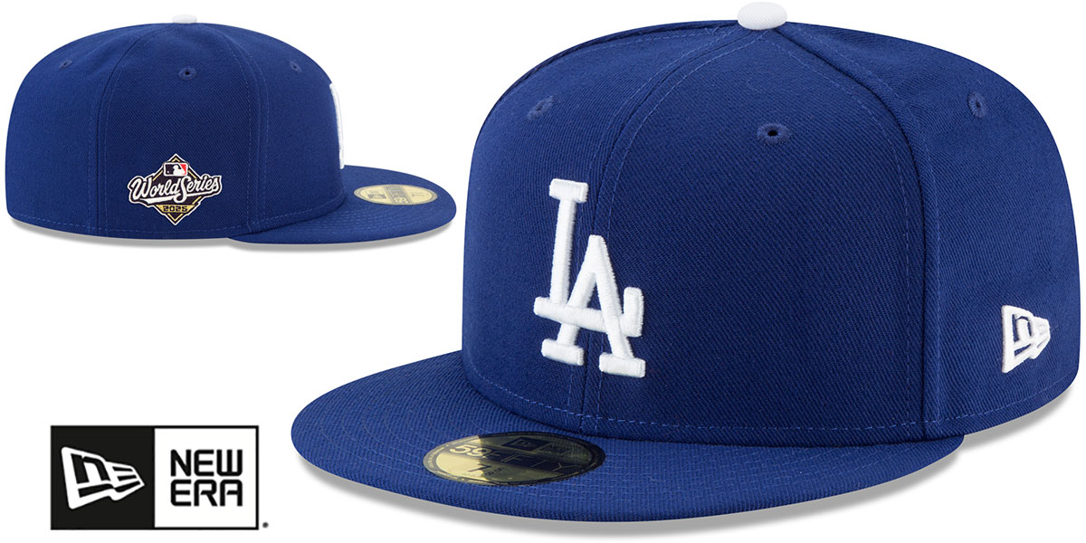 Dodgers '2025 WORLD SERIES' GAME Fitted Hat by New Era