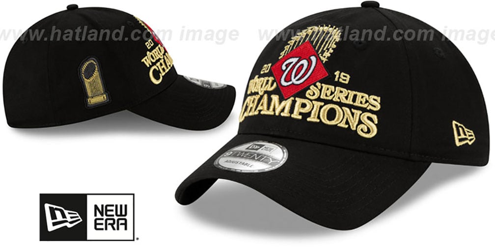 Nationals '2019 WORLD SERIES' CHAMPS LOCKER ROOM Strapback Hat by New Era