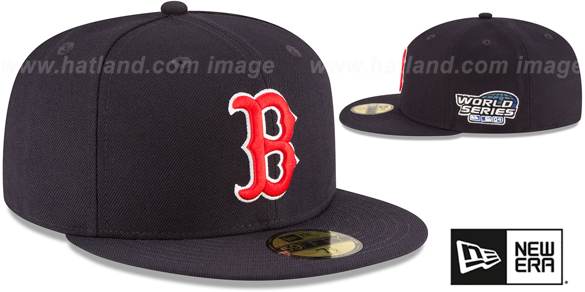 Red Sox 'WORLD SERIES SIDE PATCH' Fitted Hat by New Era