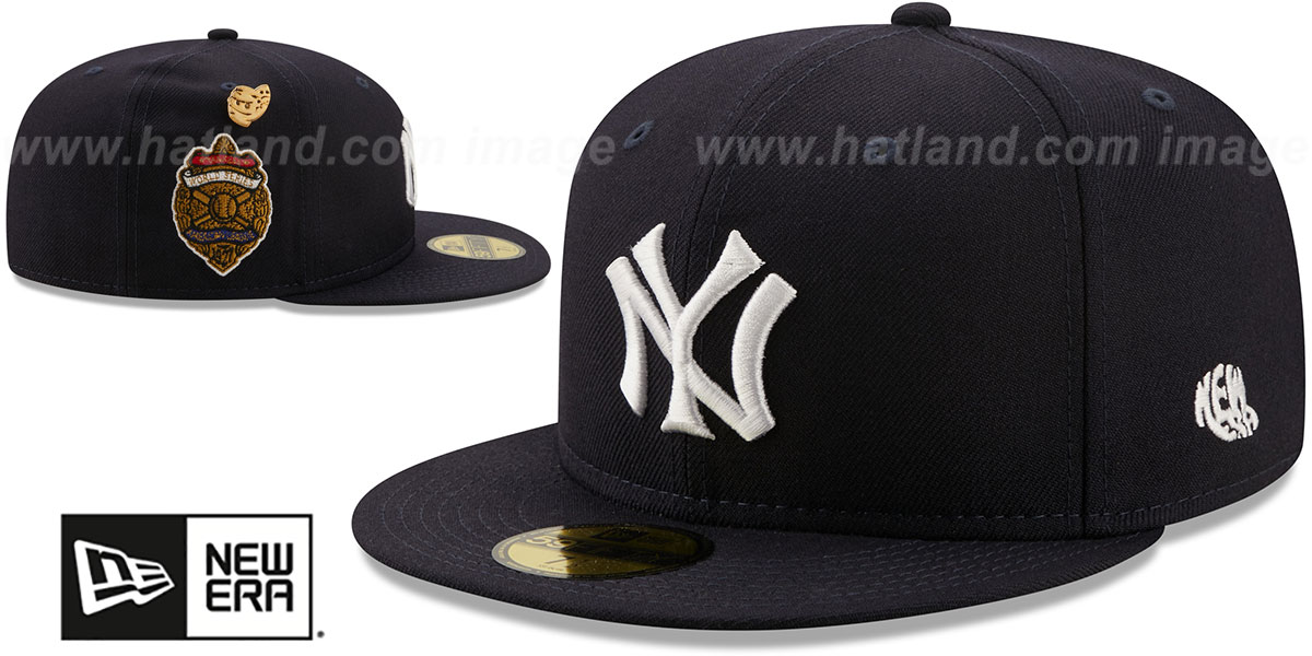 Yankees 1927 'LOGO-HISTORY' Navy Fitted Hat by New Era