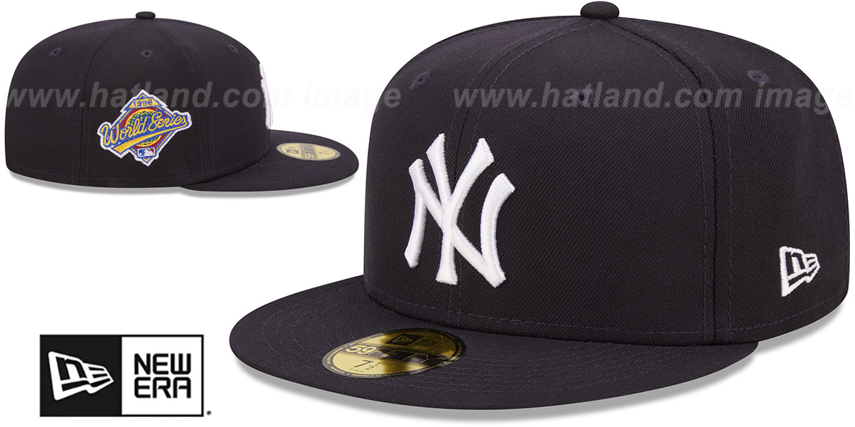Yankees 1996 'WORLD SERIES SIDE-PATCH UP' Fitted Hat by New Era