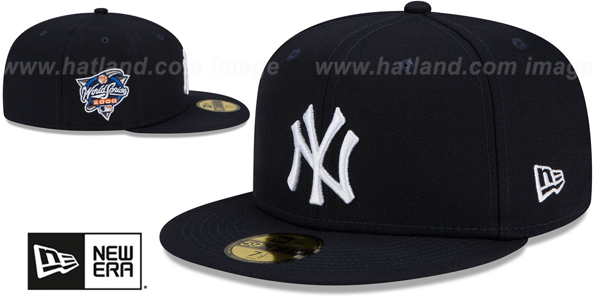 Yankees 2000 'WORLD SERIES SIDE-PATCH UP' Fitted Hat by New Era