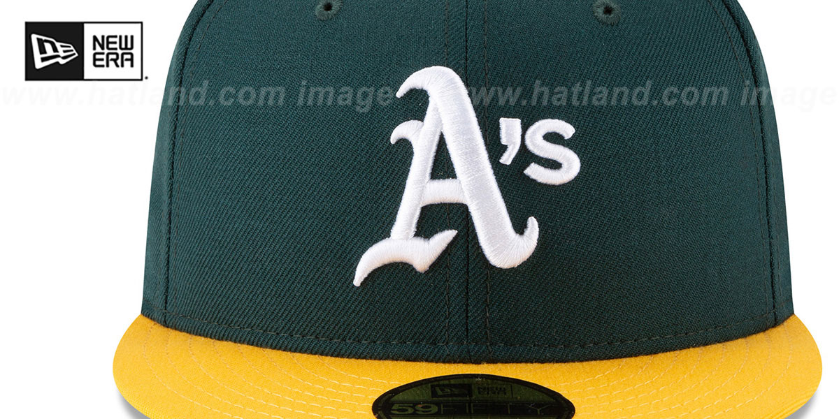 Athletics 'WORLD SERIES SIDE PATCH' Fitted Hat by New Era