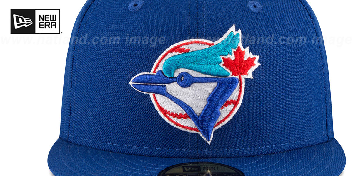 Blue Jays 'WORLD SERIES SIDE PATCH' Fitted Hat by New Era