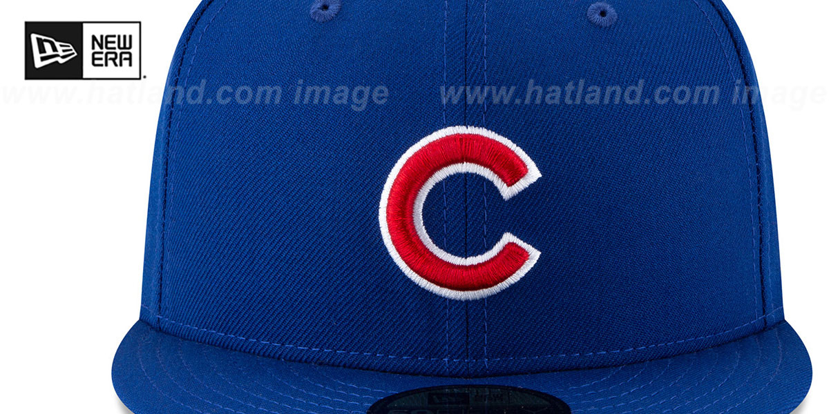Cubs 'WORLD SERIES SIDE PATCH' Fitted Hat by New Era