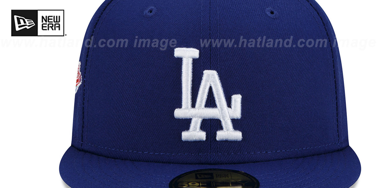 Dodgers 1988 'WORLD SERIES SIDE-PATCH UP' Fitted Hat by New Era