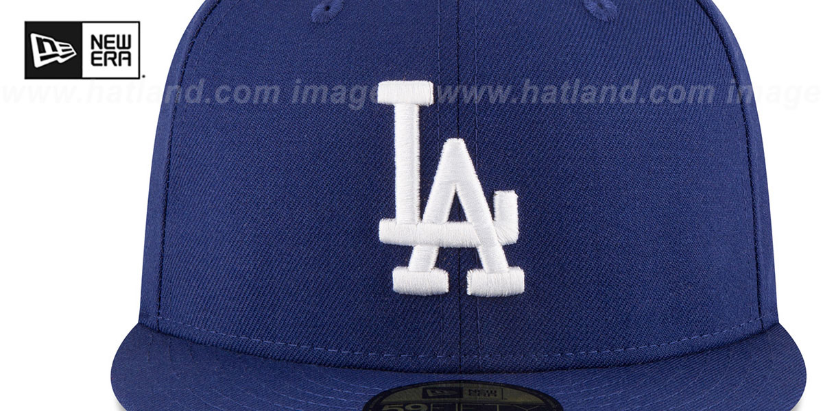 Dodgers 'WORLD SERIES SIDE PATCH' Fitted Hat by New Era