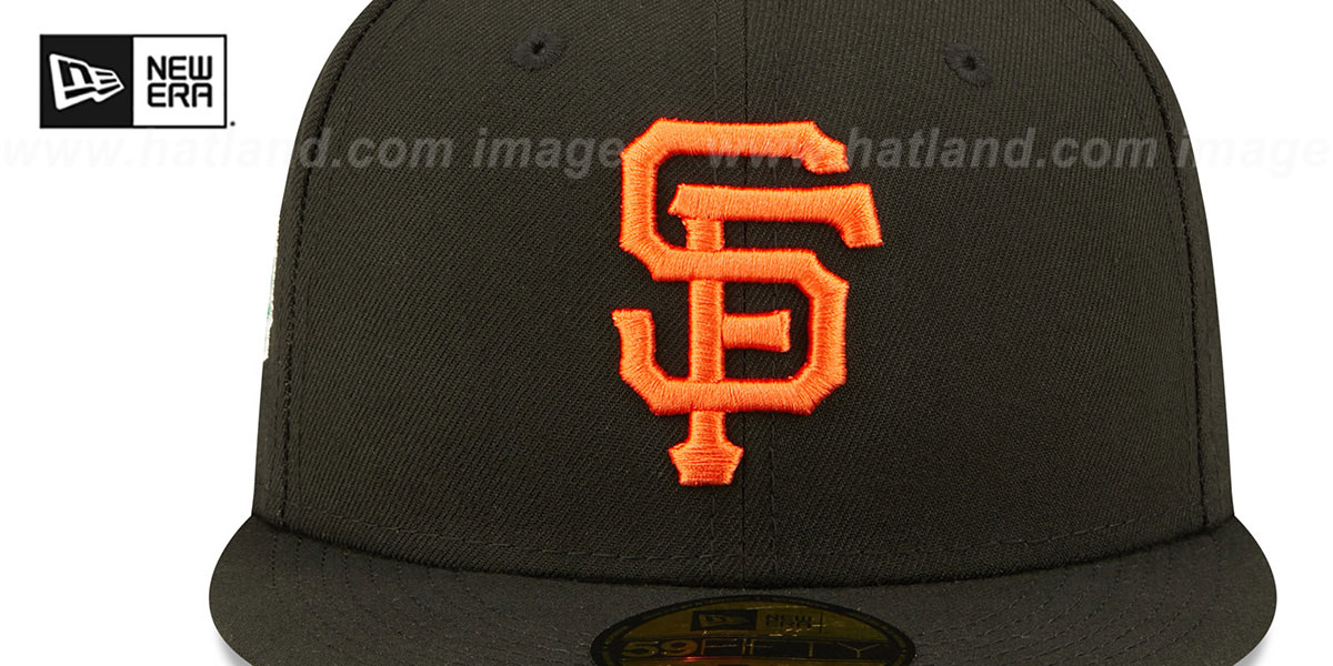 Giants 2012 WS 'CITRUS POP' Black-Yellow Fitted Hat by New Era