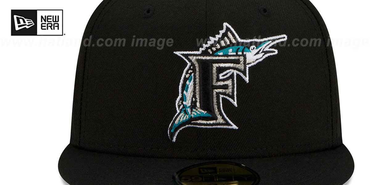 Marlins 1997 'WORLD SERIES SIDE-PATCH UP' Fitted Hat by New Era