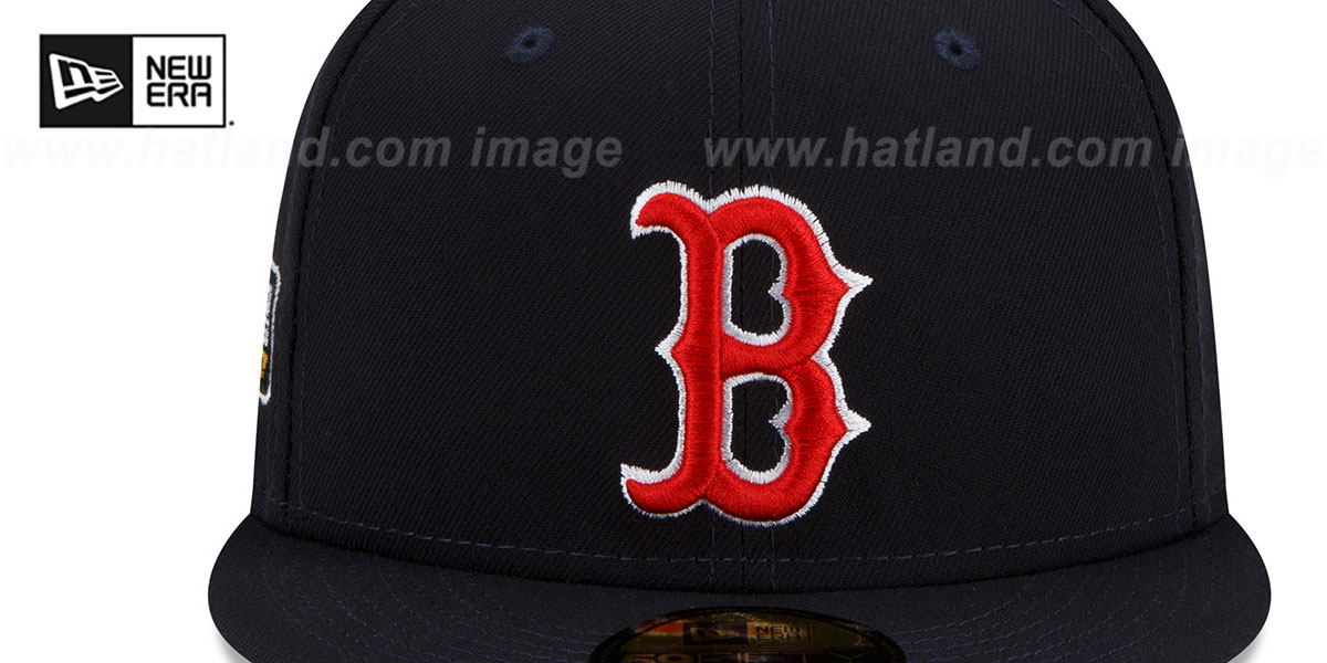 Red Sox 2007 'WORLD SERIES SIDE-PATCH UP' Fitted Hat by New Era