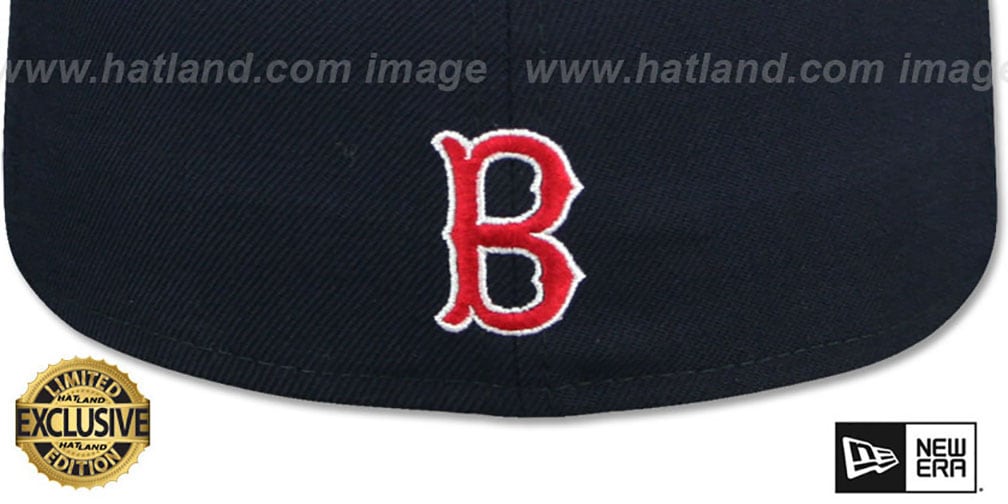 Red Sox 'CARDIAC KIDS' Navy Fitted Hat by New Era