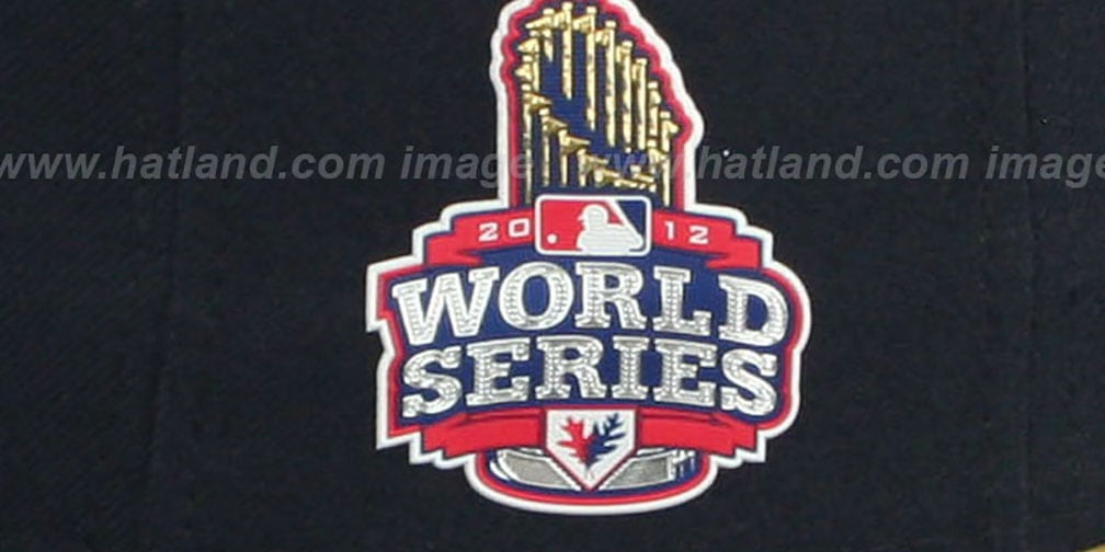 Tigers 2012 'WORLD SERIES ROAD' Fitted Hat by New Era