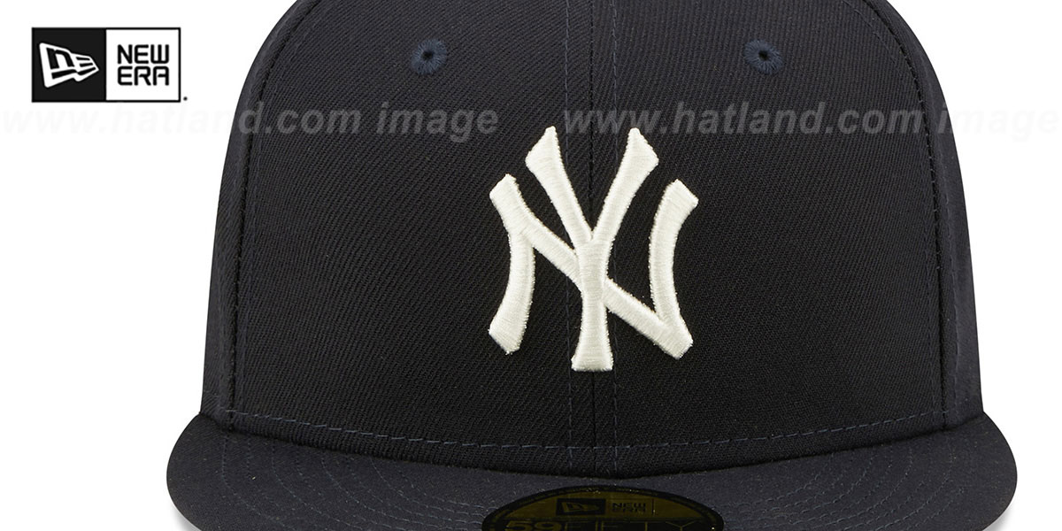 Yankees 1996 WS 'CITRUS POP' Navy-Yellow Fitted Hat by New Era