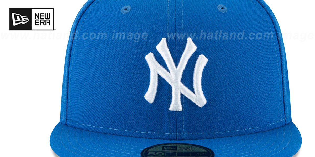 Yankees '2024 WORLD SERIES' Royal-White Fitted Hat by New Era