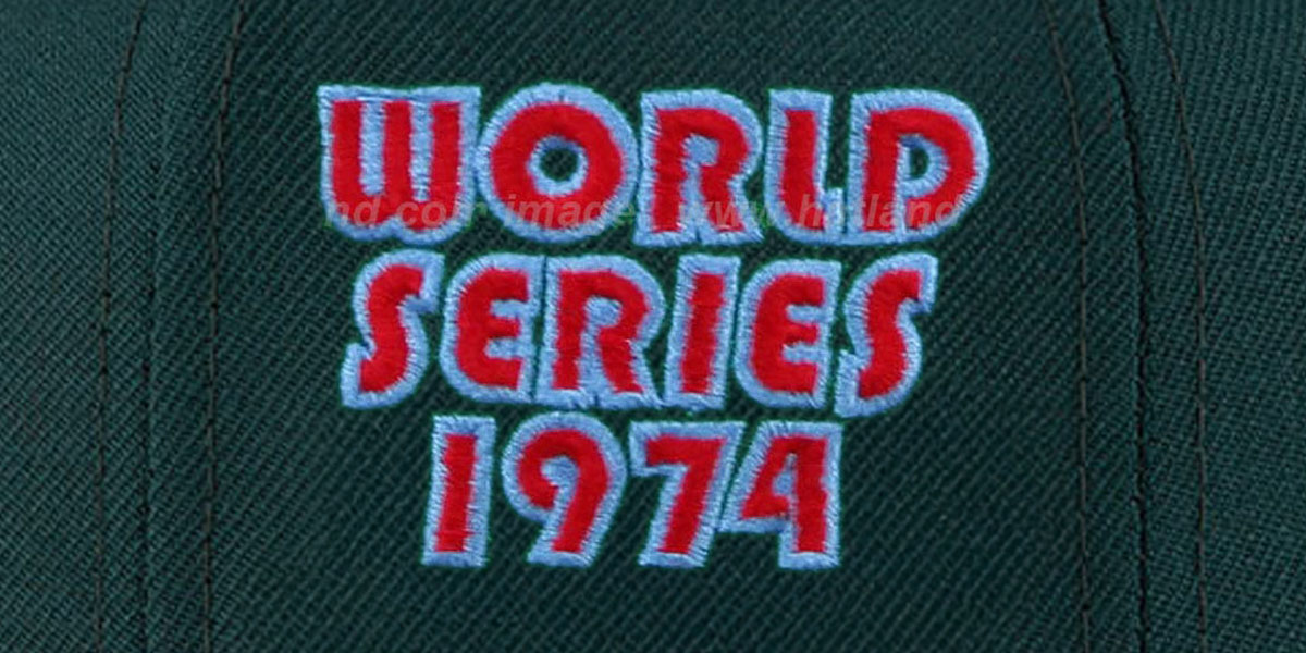 Athletics 1974 'WORLD SERIES CHAMPS' GAME Hat by New Era