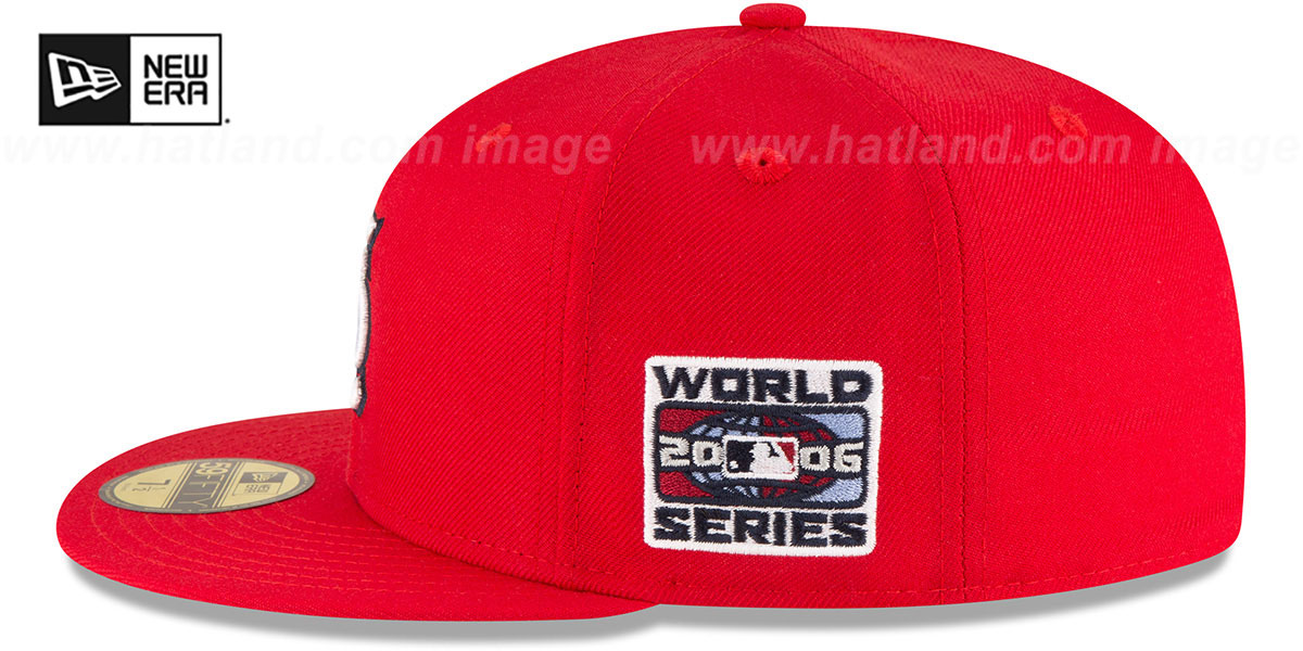 Cardinals 'WORLD SERIES SIDE PATCH' Fitted Hat by New Era