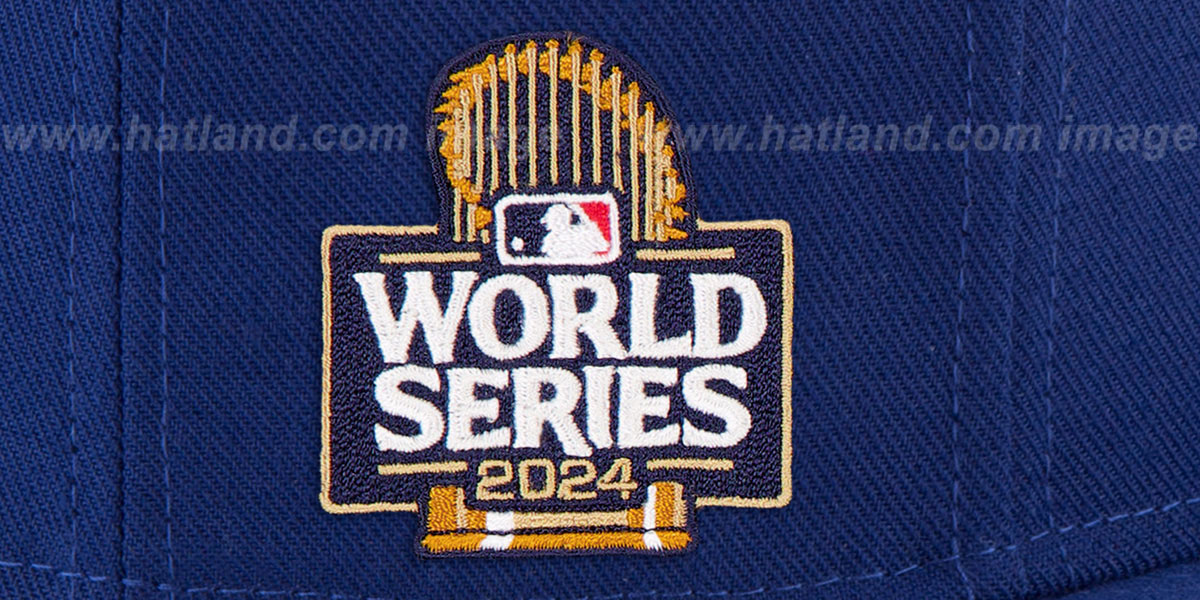 Dodgers '2024 WORLD SERIES' GAME Fitted Hat by New Era