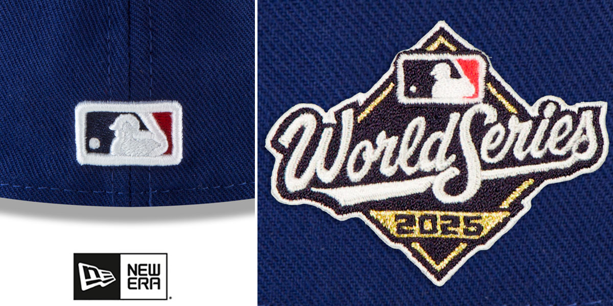 Dodgers '2025 WORLD SERIES' GAME Fitted Hat by New Era