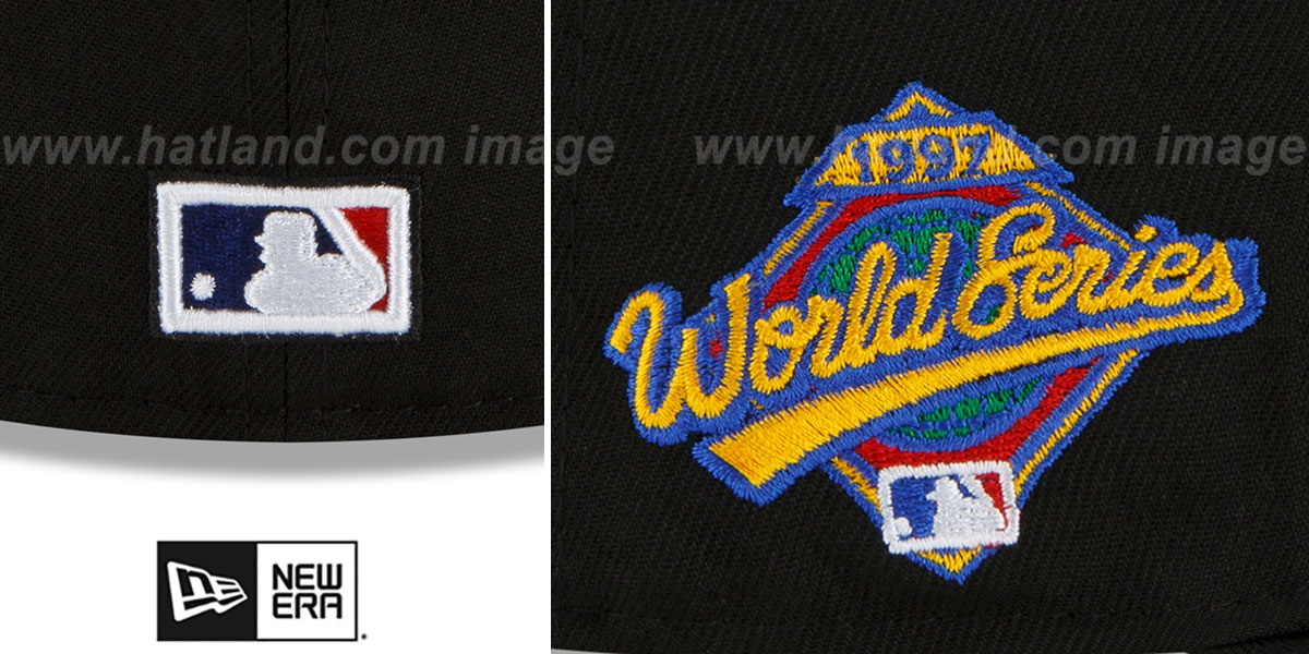 Marlins 1997 'WORLD SERIES SIDE-PATCH UP' Fitted Hat by New Era