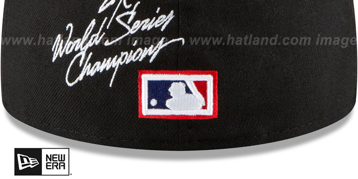 Marlins 'WORLD SERIES CHAMPS ELEMENTS' Black Fitted Hat by New Era