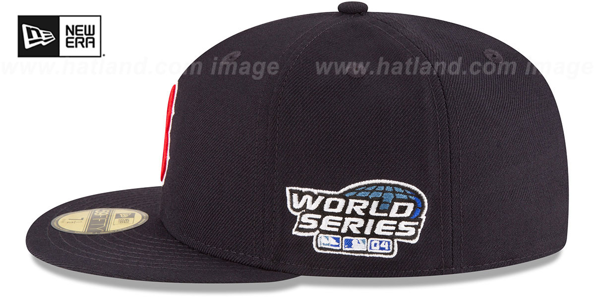 Red Sox 'WORLD SERIES SIDE PATCH' Fitted Hat by New Era